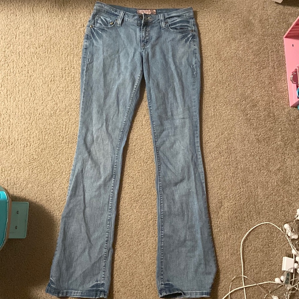 Flare low rise early 2000s jeans
